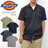 Dickies ディッキーズ ワークシャツ 半袖 1574 メンズ アメカジ カジュアル ツイル 大きいサイズ
