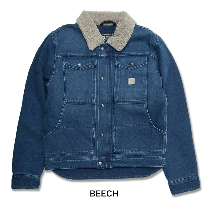 楽天市場】Carhartt カーハート デニム ジャケット シェルパ メンズ 