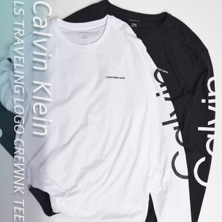 楽天市場】カルバンクライン Calvin Klein 長袖 Tシャツ ロンT メンズ 