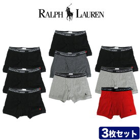 【3点セット】ポロ・ラルフローレン POLO Ralph Lauren ボクサーパンツ メンズ 下着 LCBB 無地 BOXER PANTS ギフト 贈り物 男性用 メンズ