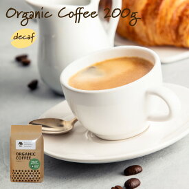 コーヒー ギフト プレゼント コーヒー豆 粉 オーガニック コーヒー デカフェコーヒー カフェインレス 200g イイコカフェ 浜松 プチギフト あす楽 有機JAS 挽き立て 中挽き 細挽き 珈琲 珈琲豆 お返し カフェ 挽きたてをお届け