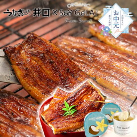 うなぎの井口 × SOY GeLA! 土用の丑の日 土用 丑の日 暑中見舞い お中元 御中元 2025 ギフト うなぎ 国産 蒲焼き 豆乳アイス5個付き お取り寄せグルメ ご褒美 浜松 かば焼き 120g うな重 うな丼 ひつまぶし 冷凍便 鰻 ウナギ 誕生日 食べ物 グルメ
