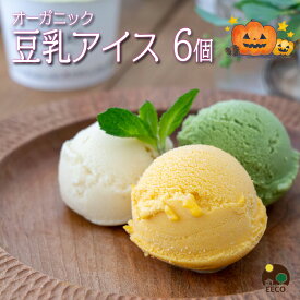 ＼牛乳・卵不使用／ アイス ギフト プレゼント 内祝 出産 豆乳アイス ヴィーガン 無添加 オーガニック お取り寄せスイーツ 食べ物 熨斗対応 誕生日 低カロリー ジェラート 6個 100ml / SOY GeLA! ソイジェラ