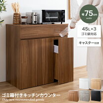 楽天市場】ダストボックス カウンター 45l（収納家具｜インテリア 