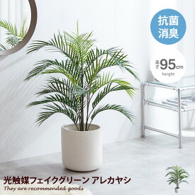 【クーポンで15％OFF！4/29 0:00~4/30 23:59限定★】ナチュレ Nature アレカヤシ 観葉植物 フェイクグリーン ヤシ 人工 室内 リビング オフィス 一人暮らし 緑 インテリア インテリアグリーン 光触媒 空気清浄 消臭 抗菌 防汚 ホルムアルデヒド分解 おしゃれ 韓国