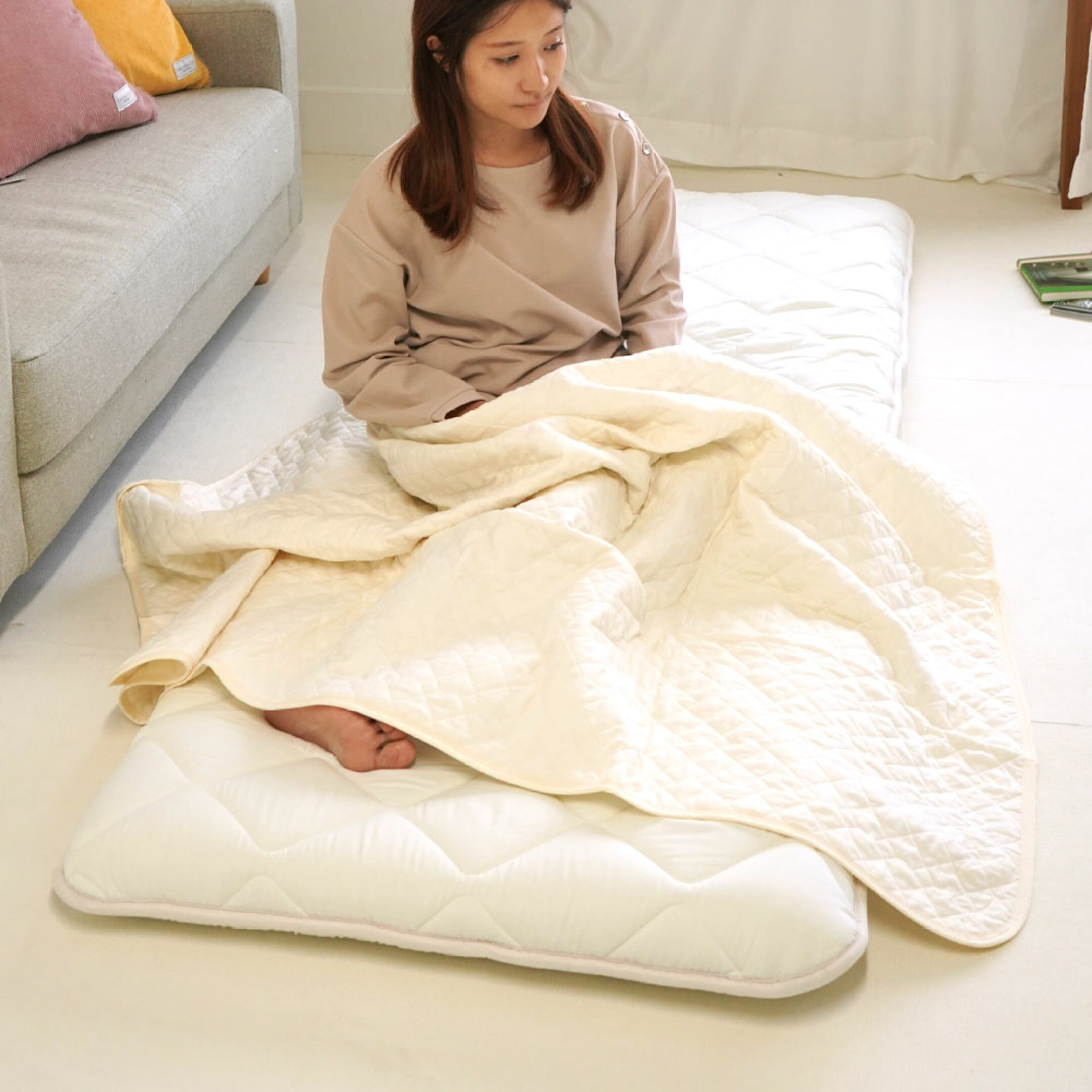 セミシングルサイズ：80×200cm