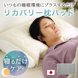 HURONテクノロジー リカバリー 枕パッド リラックス 睡眠 安眠 枕カバー 受験 睡眠の質改善 睡眠不足 トラックドライバー 看護師 RESETTA リセッタ