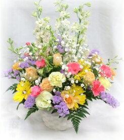 楽天市場 カラフル フラワーアレンジメント 花 観葉植物 花 ガーデン Diyの通販