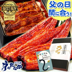 ＼本日★400円クーポン＆P9倍！／ 父の日 プレゼント うなぎ 国産 蒲焼き 食べ物 送料無料 鰻 食品 グルメ 人気 ギフト 誕生日 お中元 御中元 夏ギフト ご褒美 最強配送 90〜110g3本 3尾 【静岡産 通常 AAA 化粧箱】Cset [2〜3人前]うなぎのたなか