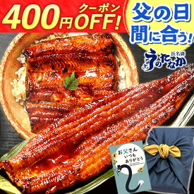 ＼本日★店内全品ポイント9倍！／ 父の日 プレゼント うなぎ 国産 蒲焼き 食べ物 送料無料 鰻 食品 人気 ギフト 誕生日 お中元 御中元 夏ギフト ご褒美 特大長蒲焼1本 1尾 カット蒲焼き2枚 【静岡産 AAA 風呂敷】FA [2〜3人前]うなぎのたなか