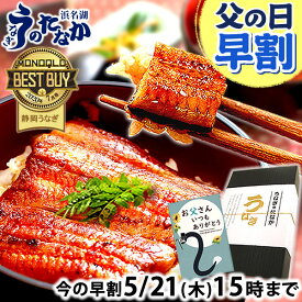 ＼先着150円クーポン！／ 父の日 早割 プレゼント うなぎ 国産 蒲焼き 食べ物 送料無料 鰻 お祝い 食品 グルメ 人気 ギフト 内祝い 誕生日 母の日 ご褒美 最強配送 85〜95g3枚 【静岡産 通常 AAA 化粧箱】Bset [2〜3人前]