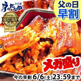 ＼スーパーSALE★ポイント7倍＆100円クーポン！／ 父の日 早割 プレゼント うなぎ 国産 蒲焼き 食べ物 鰻 お祝い 食品 グルメ 人気 ギフト 内祝い 誕生日 お中元 御中元 夏ギフト ご褒美 最強配送 選べるセット 【静岡産 AAA 簡易箱】megamori [3〜5人前]うなぎのたなか
