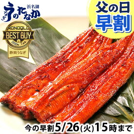 ＼先着100円クーポン！／ 父の日 早割 プレゼント うなぎ 国産 蒲焼き 食べ物 送料無料 鰻 お祝い 食品 グルメ 人気 ギフト 内祝い 誕生日 母の日 ご褒美 最強配送 180〜200g1本 1尾【静岡産 AAA 簡易箱】tokudainagakaba [1〜2人前]
