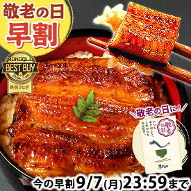 ＼早割ラスト★本日23：59まで／ 敬老の日 早割 プレゼント うなぎ 国産 小分け 蒲焼き 食べ物 送料無料 鰻 食品 グルメ 人気 ギフト 誕生日 内祝い ご褒美 お中元 85〜95g 2枚〜6枚 最強配送 【静岡産 AAA 簡易箱・化粧箱・風呂敷】 [1〜6人前]うなぎのたなか
