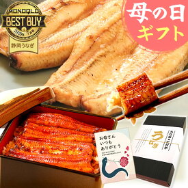 ＼先着150円クーポン！／ 母の日 プレゼント うなぎ 父の日 早割 国産 蒲焼き 食べ物 送料無料 鰻 お祝い 食品 グルメ 人気 ギフト ご褒美 最強配送 特大長蒲焼き1本 1尾 カット蒲焼き2枚 【静岡産 AAA 化粧箱】Aset [2〜3人前]