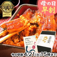 ＼まもなく終了★ポイント3倍！／ 母の日 早割 うなぎ 国産 蒲焼き 食べ物 送料無料 鰻 プレゼント お祝…