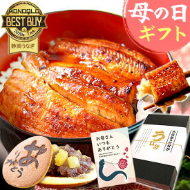 ＼先着150円クーポン！／ 母の日 プレゼント うなぎ 父の日 早割 国産 蒲焼き 食べ物 送料無料 鰻 お祝い 食品 グルメ 人気 ギフト ご褒美 最強配送 蒲焼き3枚 どら焼き付 【静岡産 AA 化粧箱】Bsetdora2 [2〜3人前]