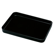 賞状盆 紀州漆器 黒無地 木製 尺6寸 16.0 うるし塗り 手塗り 送料無料 高品質 日本製 国産 伝統工芸 式典…