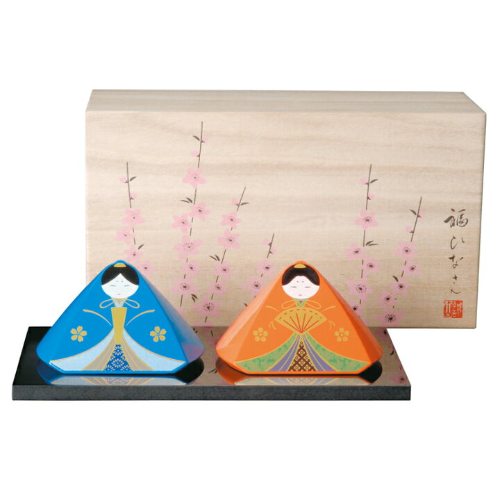 楽天市場】【雛人形 ひな人形】紀州 福びな 大 木箱入り （ひな人形 