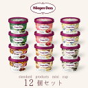 お中元 ハーゲンダッツ アイスクリーム ギフト ミニカップ（110ml) 人気フレーバー12個セット(6種類x2個） アイス 詰め合わせ ハーゲンダッツ セット 贈り物 プレゼント 御歳暮 御年賀 お年賀 お礼 お返し 出産祝い お祝 御祝 御礼 御見舞 内祝 快気祝