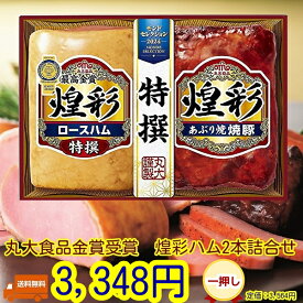 6月10日頃より出荷★お中元★父の日★ハム　ギフト★ 金賞受賞ハム丸大ハムKK-332ギフト2本セット ハム★母の日