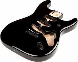 Fender Classic Series 60's Stratocaster SSS Alder Body Vintage Bridge Mount, Black【フェンダー純正パーツ】【新品】