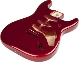 Fender Classic Series 60's Stratocaster SSS Alder Body Vintage Bridge Mount, Candy Apple Red【フェンダー純正パーツ】【新品】