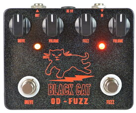 【レビューを書いて次回送料無料クーポンGET】BLACK CAT The Germanium OD-Fuzz エフェクター [並行輸入品][直輸入品] 【ブラックキャット】【オーバードライブ】【新品】【RCP】