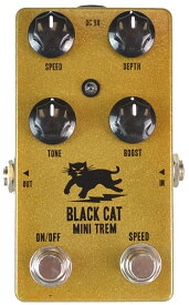 【レビューを書いて次回送料無料クーポンGET】BLACK CAT Mini Trem Tremolo Pedal エフェクター [並行輸入品][直輸入品] 【ブラックキャット】【トレモロ】【新品】【RCP】