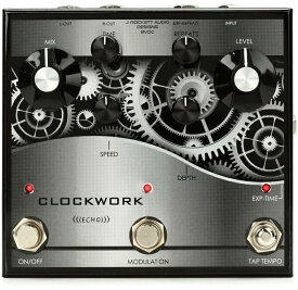 J.Rockett Audio Designs Clockwork Echo Delay Pedal [直輸入品][並行輸入品]【Rockett Pedals】【新品】