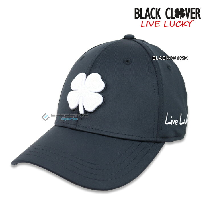 BLACK CLOVER ブラッククローバー　キャップ　黒　ブラック　ゴルフ
