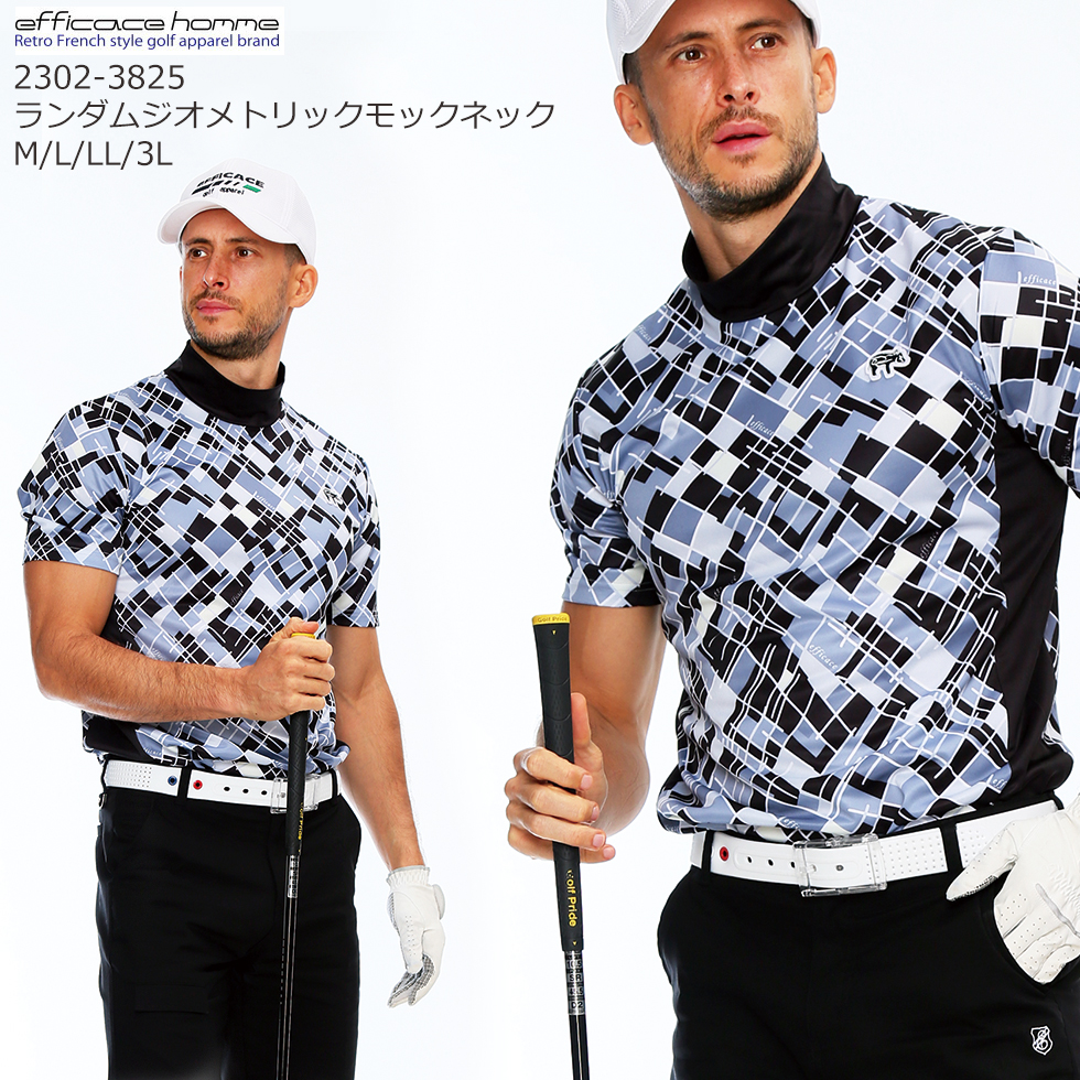 ゴルフウェア・ポロシャツ・長袖・Mサイズ・日本製 - ポロシャツ
