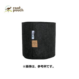 ルーツポーチ Root Pouch #1 Black 持手なし W15cm H19cm 約 3.8L 生分解性タイプ 不織布 鉢 植木鉢 おしゃれ お洒落 オシャレ 三冨D