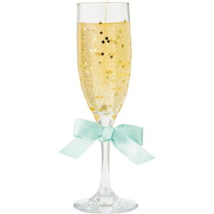 キャンドル GEMMY ジェミー シャンパンフルート タイム A2200510 カメヤマ 6ケ 直径65×H205mm 163-2200510-0 お祝い パーティー 蝋燭 松K直送 センター出荷