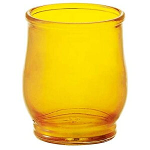 キャンドルホルダー ポシェグラス 73020090AM カメヤマ 24ケ 直径68×H80mm アンバー 163-7302009-1 ホルダー 燭台 スタンド 蝋燭 松K直送 センター出荷