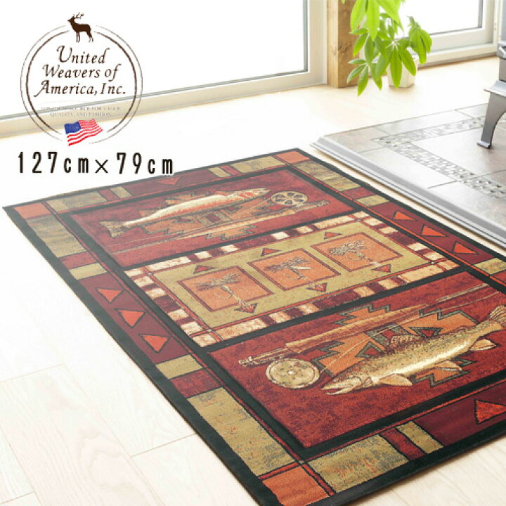 楽天市場】ユナイテッド ウィーバーズ オブ アメリカ ラグ マット  