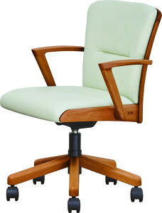 デスクチェア肘付き回転キャスター付き 1300 DSA1308ソフトレザー