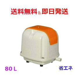 安永（ヤスナガ YASUNAGA） エアーポンプ AP-80G [AP-80Hの後継機種 浄化槽 エアーポンプ エアポンプ ブロワー ブロアー AP80G 水槽 エアレーション 熱帯魚 観賞魚 大型水槽 80L 静音 1年保証付 省エネ 省スペース 合併浄化槽]