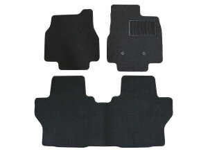 ダイハツ ムーヴ LA850S 電動パーキングブレーキ無車 フロアマット マット カーマット カーペット 納車 内装 1台分 ブラック 黒 即納