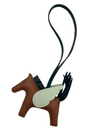 エルメス ロデオPM ペガサス ゴールド/ヴェールフィズ/ヴェールシプレ アニョーミロ B刻印 新品 HERMES レディース バッグアクセサリー バッグチャーム RODEO