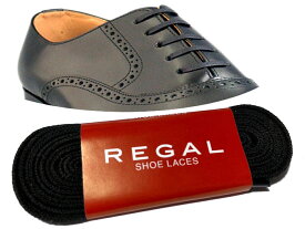 靴 メンズ ビジネスシューズ 紳士靴 リーガル REGAL 靴紐 靴ひも 平型 平ひも 1足分で2本入り 81cm 定型郵便 替え紐