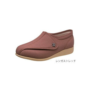 快歩主義L011(足囲3E)/レンガストレッチ 24.5cm(アサヒシューズ)