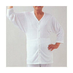 テイコブ 紳士用らくホック肌着 七分袖/Lサイズ(幸和製作所)UN05G