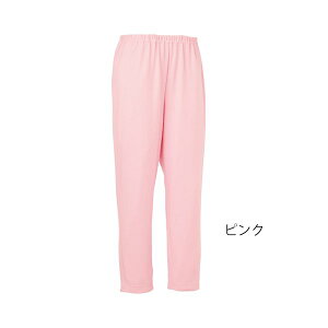 サニーストレートパンツ(ウエスト・裾口ゴム調整)/LLサイズ・ピンク (エンゼル)5584-B