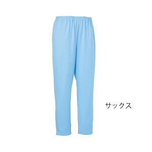 サニーストレートパンツ(ウエスト・裾口ゴム調整)/LLサイズ・サックス(エンゼル)5584-B