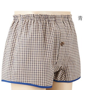 紳士用 不安解消カジュアルパンツ(吸収量25ccm)Mサイズ/青(エンゼル)3196