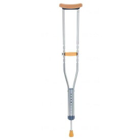 アルミ製松葉杖（1本）Sサイズ（マキテック）MT-S(Y）