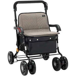 ワイドブル/黒チェック(マキテック)NOB-42KC シルバーカーボックスタイプ