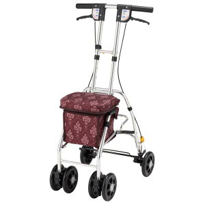 レジェ/ダマスク赤(マキテック)SX-4RD シルバーカーコンパクトタイプ