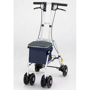 レジェ/ストライプネイビー(マキテック)SX-4SN シルバーカーコンパクトタイプ